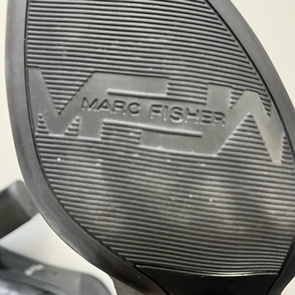 Marc Fisher | Women's Kattie  Ankle Boot Black Leather Size 7 - Picture 8 of 8